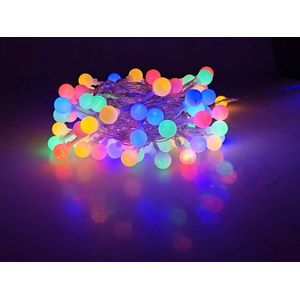 Modee Lighting - Kerstverlichting lichtsnoer - 10 meter 100leds - Multikleur RGB - 220V Adapter