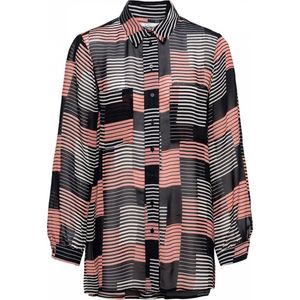 AILEEN GRID OS-Salmon (multi) - XS