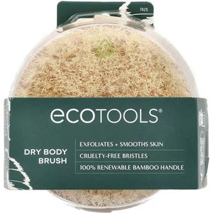 EcoTools - Droogborstel voor het Lichaam - Wreedheid-vrij - 1 Sponzen