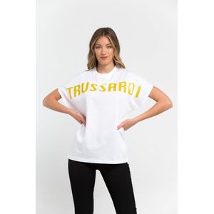 Trussardi - White Cotton Tops & T-Shirt