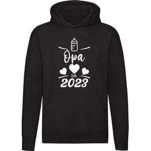 Ik word opa in 2023 Hoodie - aankondiging zwangerschap - bekendmaken - bekendmaking - kind - baby - geboorte - meisje - jongen - shirt - trui - sweater - capuchon