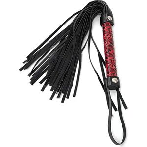 1 Piece Short Horse Riding Whip Outdoor Sports Portable Non-Slip Faux Leather Riding Whip for Horse Performances Equestrianism Short Horse Training Leather Fringe Whip