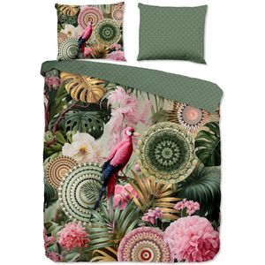 HIP - Palay - Dekbedovertrek - Groen - Katoen Satijn