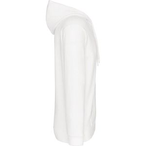 Sweatshirt Unisex M Kariban Lange mouw White 80% Katoen, 20% Polyester