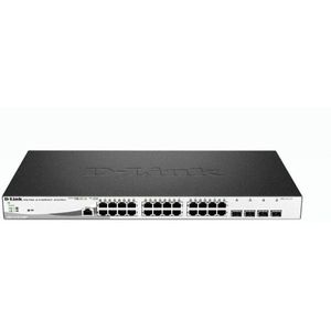 D-Link DGS-1210-28MP Managed L2 Gigabit Ethernet (10/100/1000) Power over Ethernet (PoE) 1U Zwart, Grijs