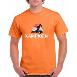 Max verstappen Uniseks T-Shirt - Zwart - Maat XXL - Korte mouwen - Ronde hals - Normale pasvorm - formule 1 - zandvoort - Voor mannen & vrouwen - Kado