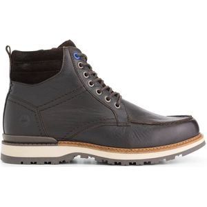 Travelin - Veterboots - Donkerbruin - Leer