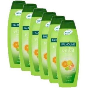 Palmolive Fris vitaal met citrus extract Shampoo 6x 350 ml