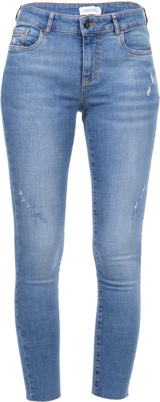 SURI FREY - SFY Freyday - Dames Skinny Jeans - Denim Middle Blue