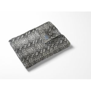 Linnick Flanel Fleece Deken Snake - naturel - 140x200cm - Plaid