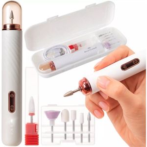 Beautylushh - Draadloze Nagelfrees - Manicure & Pedicure Set - 6 Frezen