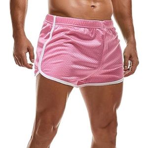 Heren Sport Running Shorts Sneldrogend Korte Sportbroek