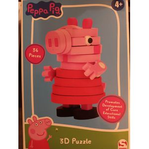 Peppa pig 3d puzzel