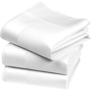 Premium katoenen zakdoeken voor heren – 45 cm x 45 cm – Set van 3