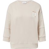 comma - Sweatshirt - Met Opvallende Prints - 3/4-Mouwen