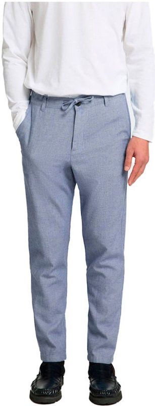 Chino Broek - Beige - Biologisch Katoen - Slim Tapered Fit