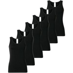 Schiesser Dames onderhemd 6 pack 95/5 Modern Cotton