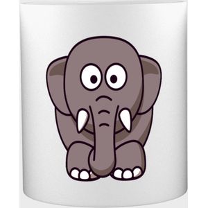 Akyol - olifant Mok met opdruk - olifant - olifanten liefhebbers - Dieren - Dier - Afrika - 350 ML inhoud