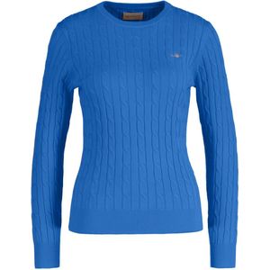 GANT Gebreide trui STRETCH COTTON CABLE C-NECK