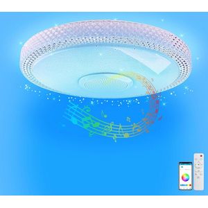 30W LED plafondlamp met Bluetooth speaker - Kleurverandering - APP bediening - slaapkamer keuken - IP54