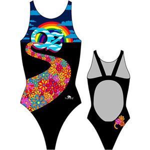 Turbo Oz World Pro Resist Zwemkleding Zwart 2XL Vrouw