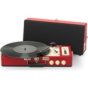 Ricatech RTT98 Home entertainment - Platenspeler - Rood
