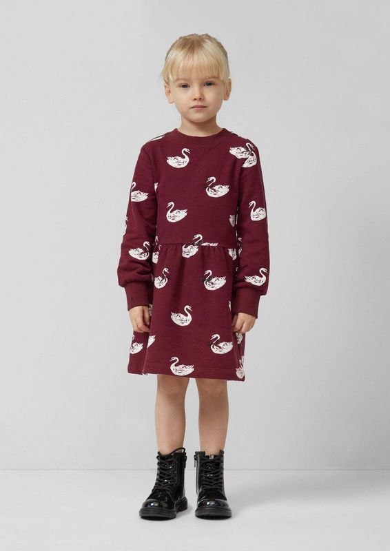 s.Oliver - Sweatjurk - Zacht - Met All-over Print - Lange Mouwen