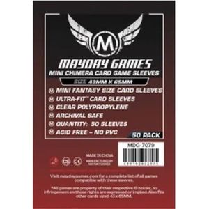 50 Mayday Games Card Sleeves 43 x 65mm (MDG-7079)