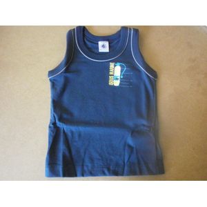 Petit Bateau - Singlet - 2 Pack - Blauw - Jongens - 86 / 2 jaar