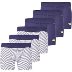 Schiesser Jongens shorts / pants 6 pack Kids Boys fijnrib Organic Cotton