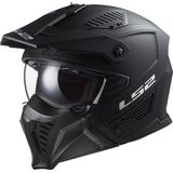 LS2 OF606 Drifter Solid Matt Black 06 XS - Maat XS - Helm