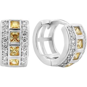 Juwelier Zwartevalk zilveren (gerhodineerd) oorbellen - 22.330-C