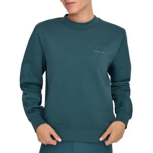 Onpjoni - Sweatshirt - O-hals - Lange Mouwen - Loose Fit - Geborsteld Aan De Binnenkant