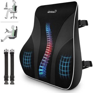 Original Lumbar Cushion Rear Support Pillows Soft and Firm - Home Office Travel Knee Feet Cervical Support - 36 * 22 * 15CM