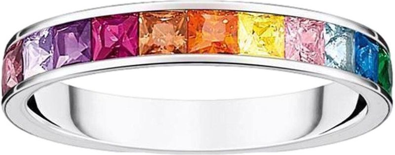 Thomas Sabo - Dames Ring - Zilver - Zirconia - Multi