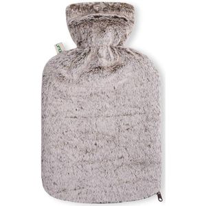 Comfortabele knuffelkruik 1.8 liter met rits en zachte hoes - Warmtekussen met BS1970:2012 certificering