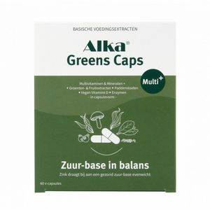 Alka - Greens Caps - Basische Voedingsextracten - 60 V-Capsules