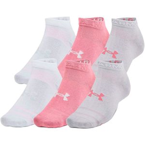 Under Armour - Essential - Korte Sokken - Roze - 6 Paren