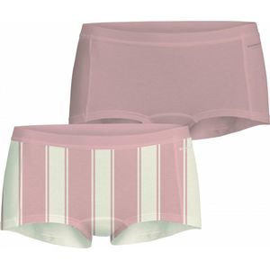 Bjorn Borg 2-pack dames boxershort - Pink stripe - S - Roze