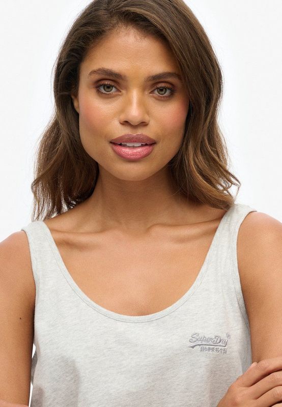 Superdry - Orange Label - Tanktop - Mouwloos - Biologisch Katoen