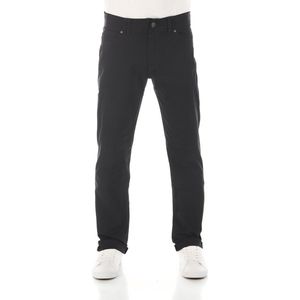 Lee Extreme Motion Straight Jeans Zwart 40 / 32 Man