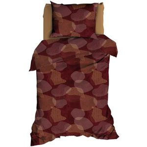 Satin d'Or Bionic Dekbedovertrek - Eenpersoons - 140x200/220 cm - Magenta