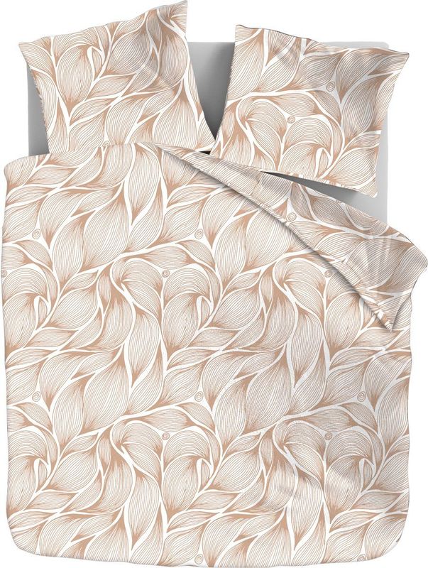 Zydante - Dekbedovertrek - Taupe - Microvezel - 200x200 Cm - Tweepersoons