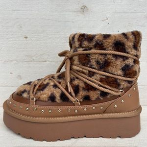 Cozy teddy boots panter Panter / 36