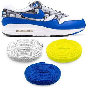 Air Max 1 We Love Nike Lace Pack - Sneakerveters - Veters - Plat - Breedte 8mm - 100cm