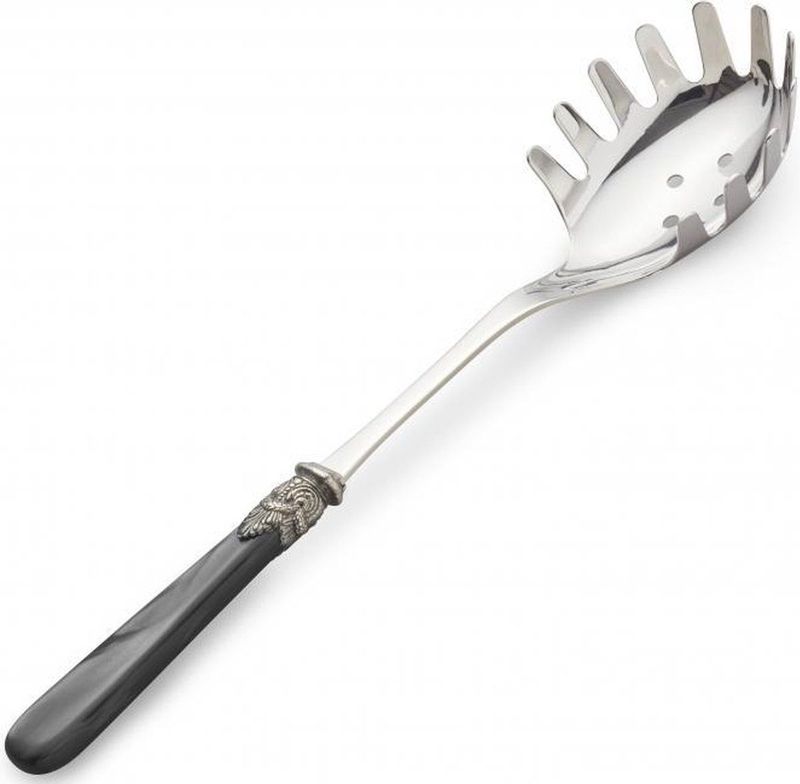 Napoleon - Spaghettilepel - Zwart - Vaatwasbestendig - 29,5 cm