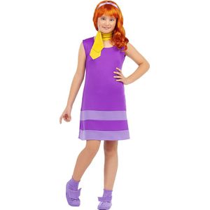 FUNIDELIA Daphne kostuum - Scooby Doo - 7-9 jaar (134-146 cm)