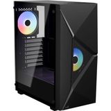 AEROCOOL - Speler G v1 - PC-behuizing - Zwart - Kunststof, Staal, Geharde Glas