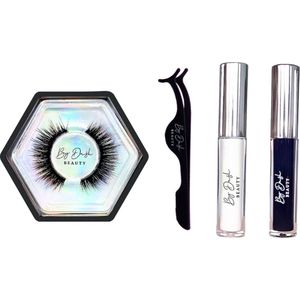 Glamorous Wimper Starter Kit - Valse Wimpers - Nepwimpers - 3D Faux Mink Lashes - Luxury Lashes