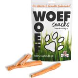 Woef Woef Snacks Hondensnacks Paardenkophuiden - 0.50 KG - Kauwsnacks - Gedroogd vlees - Paardenvlees - honden vanaf 8kg - Geen toevoegingen